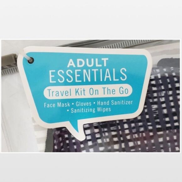 New Adult Mask & Essentials Travel Kit Acce - Picture 3 of 12